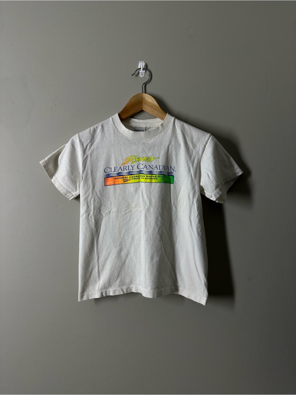Vintage 90s Clearly Canadian Tee